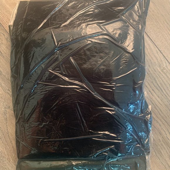 NWT EZ BY NINA LEONARD 2 PIECE LEGGING SET SOFT OLIVE GREEN & BLACK LARGE - Picture 8 of 8